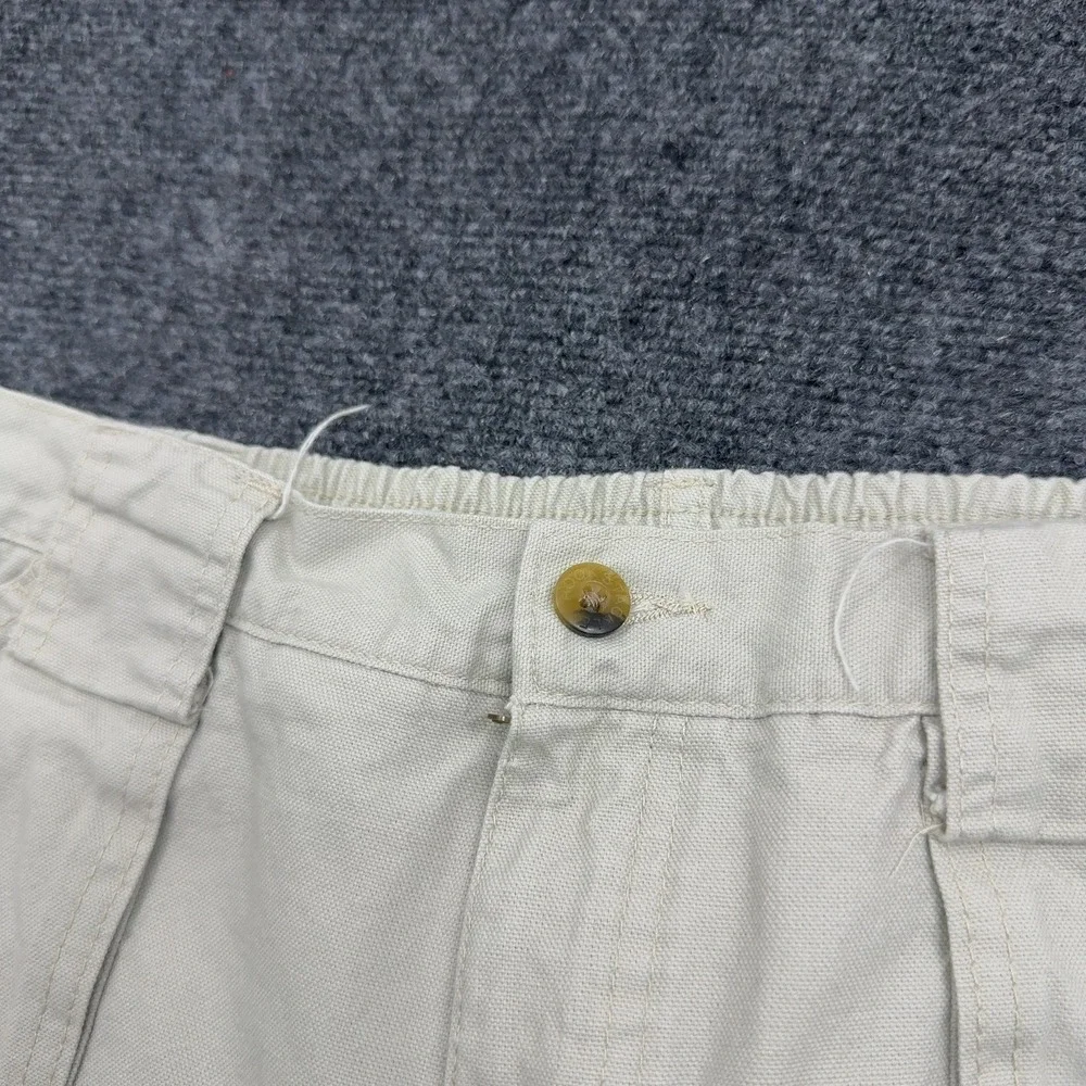 Hook & Tackle Shorts Mens 38 Tan Cotton Cargo Utility Fishing Gorpcore Style